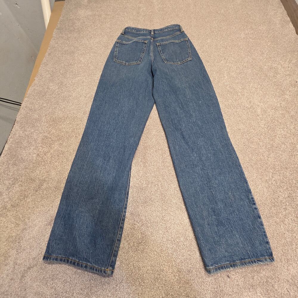 Barrel Baggy Relaxed fit Wild Fable Highest Rise Baggy Jean sz 00/24R Distressed